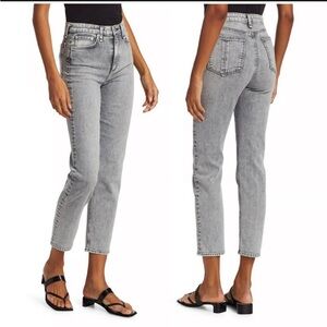 Rag & Bone Nina High Rise Ankle Cigarette, Dusty Trail Size 29